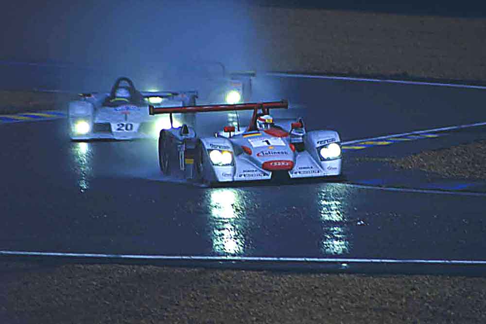 Le Mans 2001 Nachtfahrt