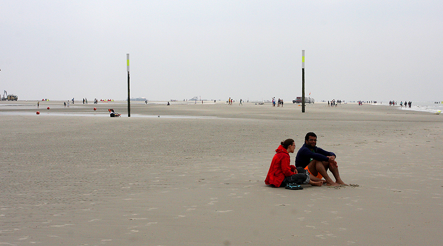 907 Am Strand von Sankt Peter Ording