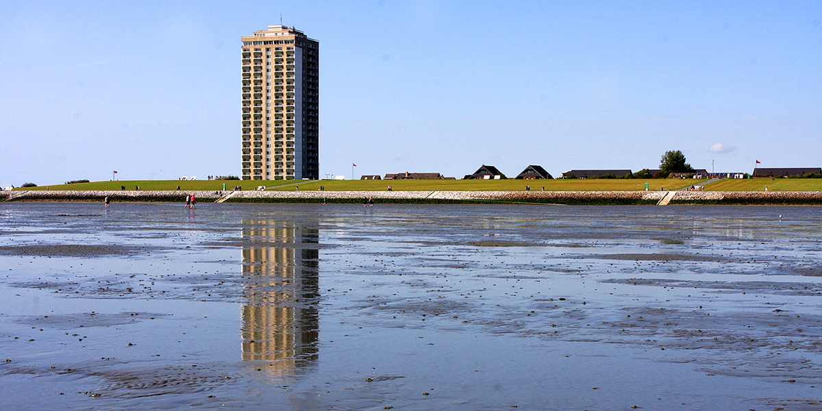 900 Buesum, Hochhaus am Meer