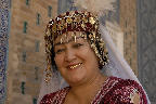 078 Usbekische Frau in Landestracht