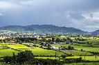 Landschaft am Ballymcdermott Cairn